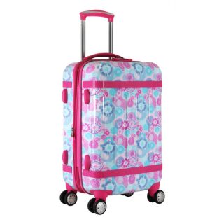 JWorld Taqoo 20 inch Hardside Carry On Spinner Upright Suitcase