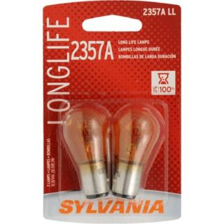Sylvania 2357A Long Life Miniature Bulb, Contains 2 Bulbs