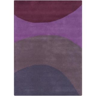 Chandra Rugs Bajrang Purple/Grey Area Rug