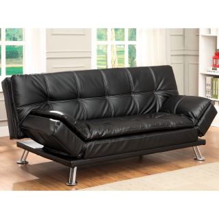 Furniture of America Aubreth Modern Futon Sofa   Shopping