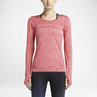Nike Dri FIT Knit Long Sleeve Womens Running Shirt.