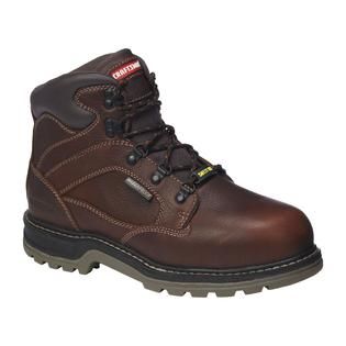 Mens Brown Steel Toe Work Boot Strong, Reliable Comfort at 
