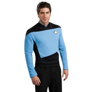 Star Trek Next Generation Deluxe Blue Shirt
