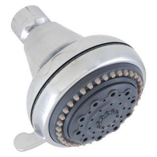 LDR Industries 5 Spray 3.5 in. Showerhead in Chrome 15708241