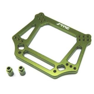 ST Racing Concepts ST3639G 6mm Had Front Shock Tower for Stampede, Rustler, Slash and Bandit (Green Multi Colored