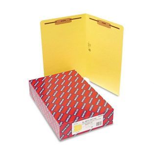 Smead Heavyweight Colored End Tab Folders with Fasteners   Office