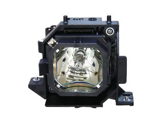 Projector Lamp for Epson EMP 830 with Housing, Original Philips / Osram Bulb Inside
