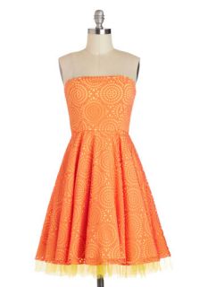 Citrus Burst Dress  Mod Retro Vintage Dresses