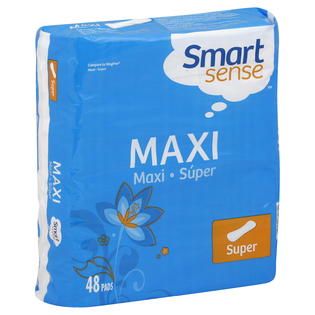Stayfree Maxi Pads Super 48 Count Box