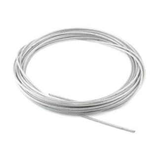 Hoisting Lifting 3mm Diameter Stainless Steel Flexible Wire Rope 32.8ft