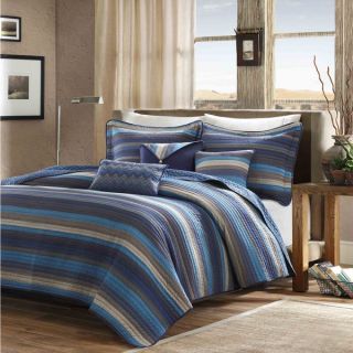 Madison Park Cabrillo 6 Piece Quilted Coverlet Set