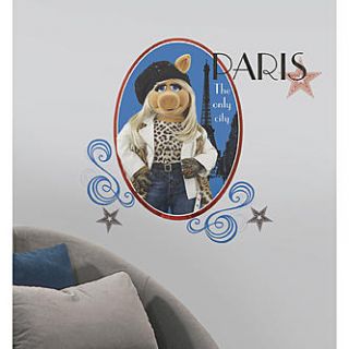 RoomMates Muppets   Miss Piggy Peel & Stick Giant Wall Decal   Home