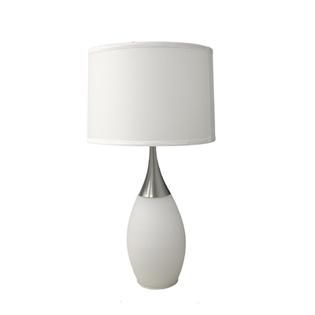 Ore 28H WHITE MODERN NIGHT LIGHT TABLE LAMP   Home   Home Decor