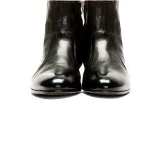Officine Creative Black Ankle Maremma Boots