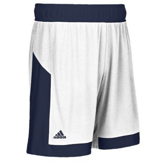 adidas Team Commander Shorts   Mens   Basketball   Clothing   White/College Navy
