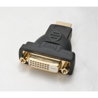 Syba HDMI 19 pin Male to DVI D 24+5 pin Female Connector Gold Plated