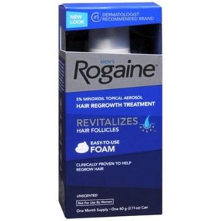 Rogaine Men's Easy To Use Foam 2.11 oz (Pack of 2)