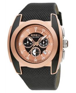 Breil Milano Watch, Mens Chronograph Mediterraneo Black Stingray