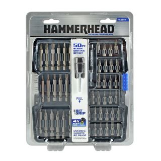 HAMMERHEAD 50 Piece Screwdriver Bit Set