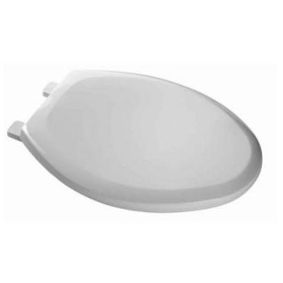 American Standard EverClean Elongated Closed Front Toilet Seat in White 5284.016.020