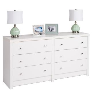 Pure White Nolita 6 drawer Dresser   Shopping   Great Deals