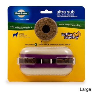 PetSafe Busy Buddy Ultra Sub Rawhide Pet Chew Toy