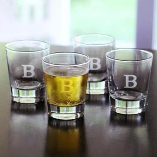 Personalized Double Old fashioned Glasses (Set of 4) W