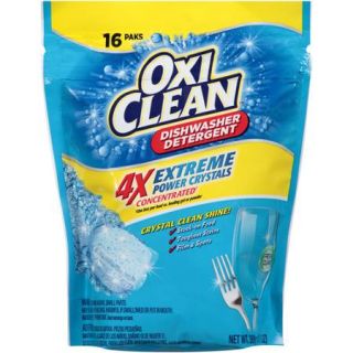 OxiClean Fresh Clean Dishwasher Detergent Paks, 16 count, 10.1 oz