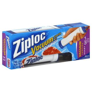 Ziploc Vacuum Starter Kit, Quart, 1 kit   Food & Grocery   Food