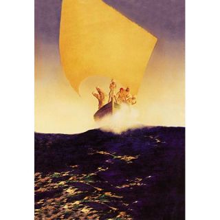 Sinbad and his Seven Brothers by Maxfield Parrish Painting Print by