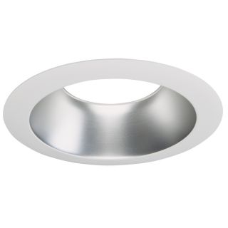 Halo Commercial Led Downlight Kit Component White Reflector Recessed Light Trim (Fits Housing Diameter 6 in)