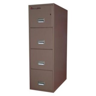 SentrySafe T3100 Insulated 4 Drawer Letter Vertical Filing Cabinet   31 Inch