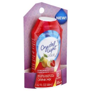 Crystal Light Drink Mix, Liquid, Strawberry Lemonade, 1.62 fl oz (48