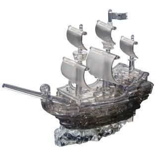 Bepuzzled  3D Crystal Puzzle   Black Pirate Ship 101 Pcs