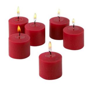 Light In The Dark 10 Hour Red Apple Cinnamon Scented Votive Candle (Set of 72) LITD V1072 AC