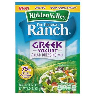 Hidden Valley Original Ranch Greek Yogurt Salad Dressing Mix 0.74 oz