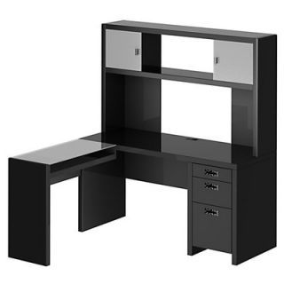 kathy ireland Office by Bush NEW YORK SKYLINE Small Space L Shape Desk