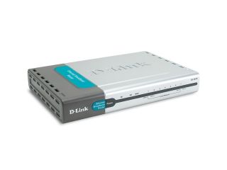 D Link DI 707P Broadband Router Plus Print Server 1 x 10/100Mbps WAN Ports 7 x 10/100Mbps LAN Ports