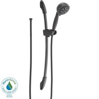 Delta 5 Spray 2.0 GPM Hand Shower with Slide Bar in Venetian Bronze Featuring H2Okinetic 51405 RB