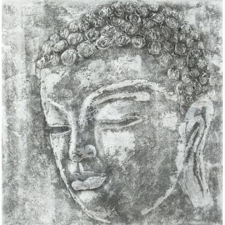 Serenity Buddha Painting Print on Canvas
