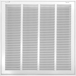 Accord Filter White Steel Louvered Sidewall/Ceiling Grille (Rough Opening 30 in x 30 in; Actual 32.57 in x 32.57 in)