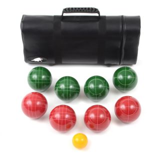 Lion Sports Best 107 MM Tournament Resin Bocce Set in PVC Carry Bag