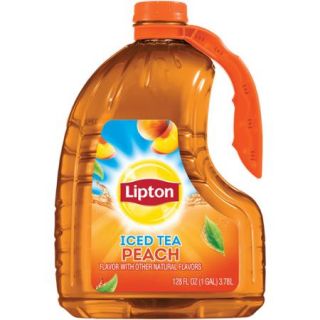 Lipton Peach Iced Tea, 128 fl oz