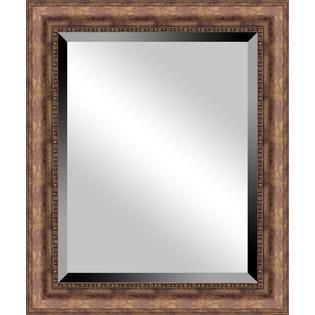 Brushed Bronze Wall Mirror 24 X 36 Inch