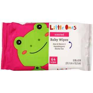 Little Ones Scented Baby Wipes 64 CT PACK   Baby   Baby Diapering