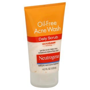 Neutrogena Acne Wash, Oil Free, Pink Grapefruit, 6 fl oz (177 ml)