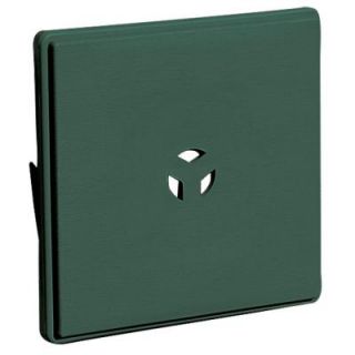 Builders Edge 6.625 in. x 6.625 in. #028 Forest Green Dutch Lap Surface Block 130110008028