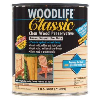 Wolman 1 qt. Classic Clear Above Ground Wood Preservative (Case of 6) 902