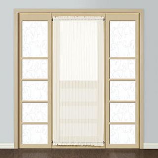United Curtain Company Monte Carlo 59 x 72 voile door panel   Home