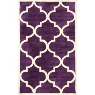 nuLOOM Fez Purple 7 ft. 6 in. x 9 ft. 6 in. Area Rug ACR129D 76096